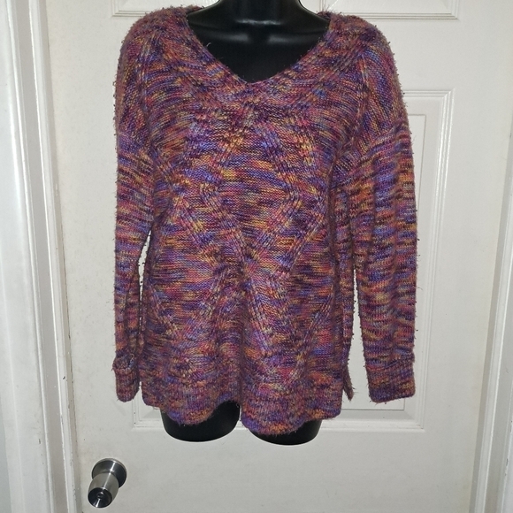 A.n.a multicolored sweater size small - Picture 1 of 4